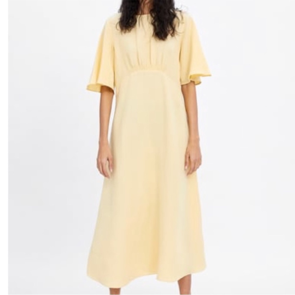Light Yellow Zara Dress